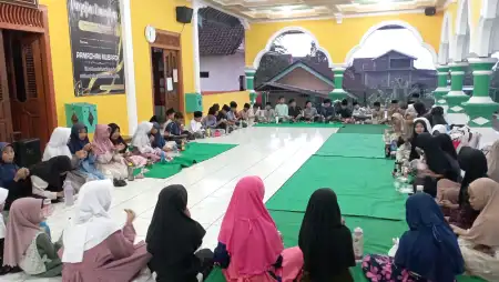58 Siswa MI Muhammadiyah Mulyosari Ikuti Mabit di Masjid, Belajar Ibadah dan Hidup Mandiri